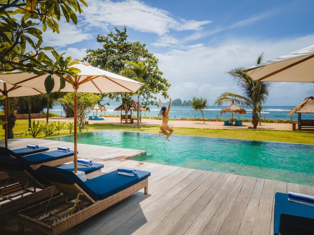 Segara Lombok Beach Resort Selong Belanak Esterno foto